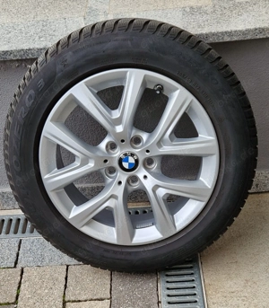 Winterreifen Pirelli 205 60 R17 93 H auf original BMW Alu-Felgen für X1 Mod. F48