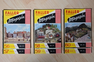 Alte Faller Modellbau Magazine