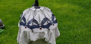 Lampe Lampenschirm Plastick Libellen ca.   46 cm