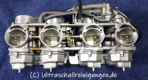 Motorrad Vergaser Ultraschall Reinigung - Honda Kawasaki Suzuki Yamaha Ducati BMW Bing  Bild 2