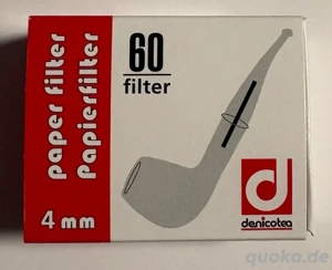 denicotea papierfilter 4 mm