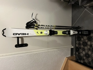 Kinderski  HEAD 127cm mit TechnoPro Stöcken 