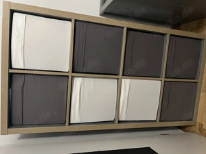 Kallax Regal in Grau  Holz