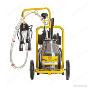 Melkmaschine für Kühe, mit 1 x 30-Liter-Edelstahl-Milchtank Kostenlose Lieferung