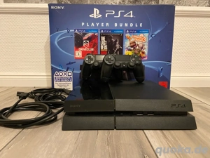 Sony PlayStation 4 (500 GB, Schwarz) | 2 Controller | OVP | Guter Zustand | funktioniert einwandfrei