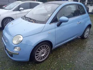 Fiat 500 Glasdach, 16 Zoll Alufelgen, Klima