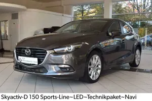 Mazda 3 Skyactiv-D  150 Sports-Line~Automatik~Leder
