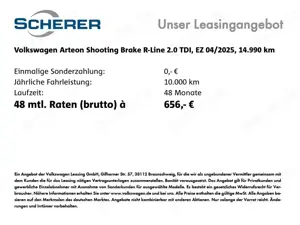 Volkswagen Arteon R-Line 2,0 l TDI SCR 147 k Bild 2