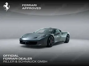 Ferrari 458 Italia >GRIGIO SILVERSTONE*RACING SEATS<