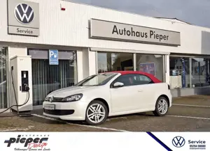 Volkswagen Golf Cabriolet VI 2.0 TDI Einzelstück Standheizung Navi 110 kW...