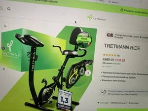 Home Trainer Tretman Ride 50 Euro
