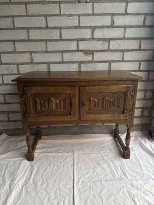 Kleine Kommode Anrichte   Eiche massiv, 81 62 35 c