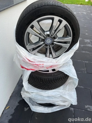 Mercedes W212 W211Felgen Alufelgen mit Winterreifen 245.45.17