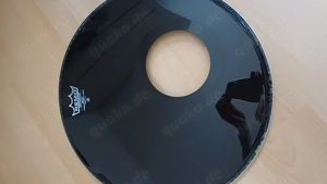 Remo Schlagzeugfell 18" Resonanzfell schwarz