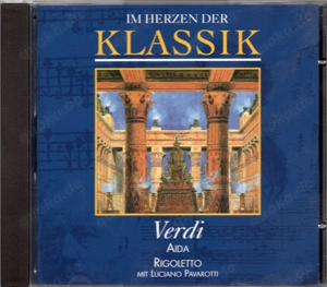 (CDK43) VERDI Aida-Rigoletto (Auszüge) m. Pavarotti		
