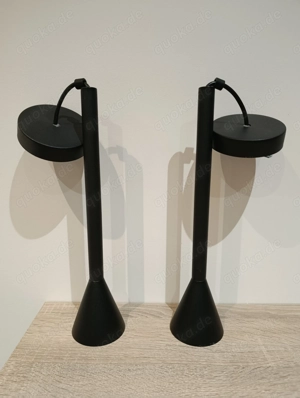 Wie Neu!!! 2 moderne Wandleuchten Schwarz Gold Bild 3