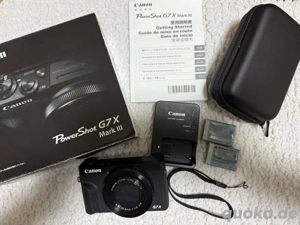 Canon Powershot G7X Mark III 