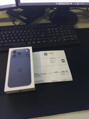 iPhone 17 Pro Max 256 GB Tiefblau neu & ungeöffnet