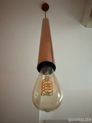 IDEAL LUX 141855 Pendelleuchte Kupfer Look   2x Stück