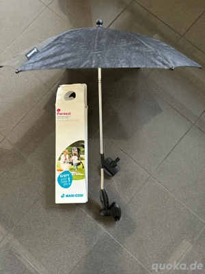 Maxi-Cosi Parasol Sonnenschirm für alle Maxi-Cosi Kinderwagen nomad black OVP