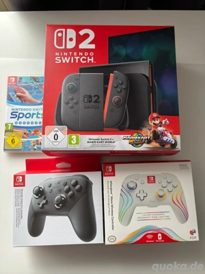 Neu Nintendo Switch 2 Wie neu mit komplettem Zubehörpaket