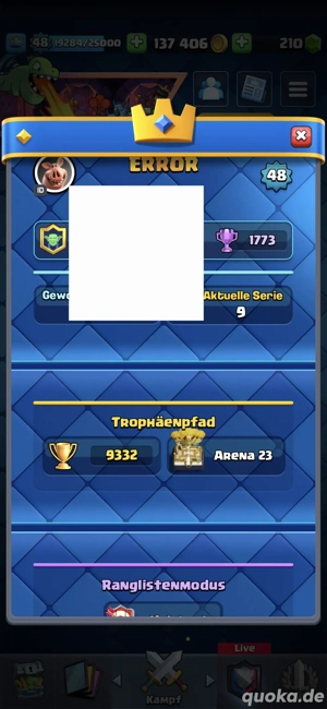 Clash Royal Account 