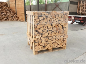 trockenes, gebrauchsfertiges Brennholz     