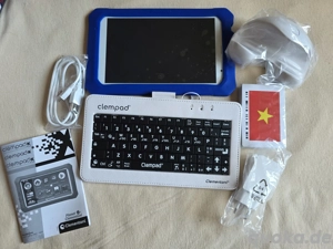 Clempad X Plus Tablet mit Tastatur und Länderkarten Bild 2