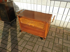 Chippendale Style, Barwagen, rollbar, B 88 cm H 60 cm