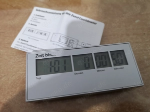 Digitaler Event Countdowner Zeitmesser von SWIWA Bild 2