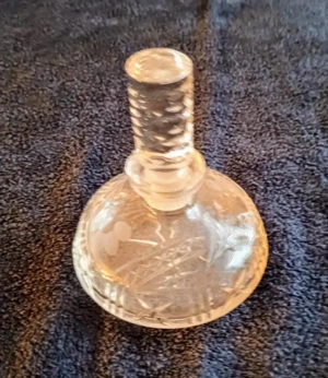 Verkaufe Glas - Kristall Karaffe,Verschluss, Antik, Jugendstil