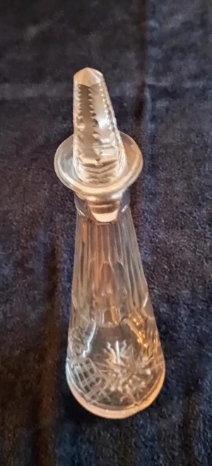 Verkaufe Karaffe Glas - Kristall Antik - Jugendstil