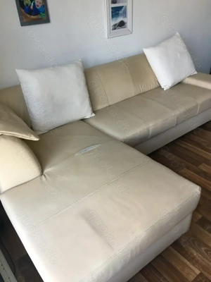 HOME AFFAIRE  Crem-farbiges Sitzecke