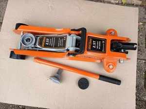 Hydraulisch Rangierwagenheber Rollwagenheber 2500 kg 8cm tief