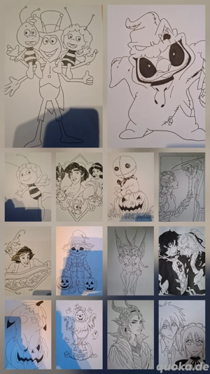 Handgefertigte Zeichnungen zu verkaufen 