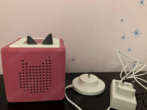 Toniebox pink kaum bespielt