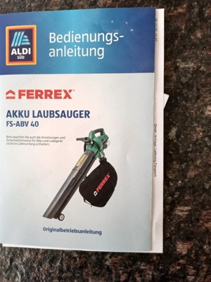 Akku-Laubsauger und Bläser