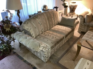 Hochwertige deutsche Sofagarnitur Fabrikat Walter Frommholz Bild 2
