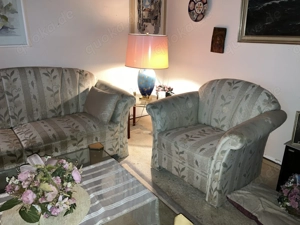 Hochwertige deutsche Sofagarnitur Fabrikat Walter Frommholz Bild 4