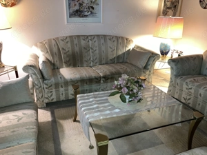 Hochwertige deutsche Sofagarnitur Fabrikat Walter Frommholz Bild 3