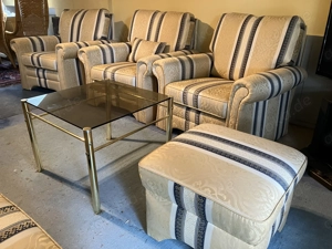 Hochwertige deutsche Sofagarnitur Fabrikat Walter Frommholz II Bild 5