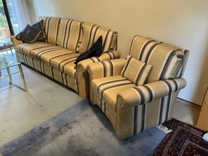 Hochwertige deutsche Sofagarnitur Fabrikat Walter Frommholz II