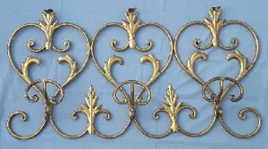 Garderobe mit 3 Haken