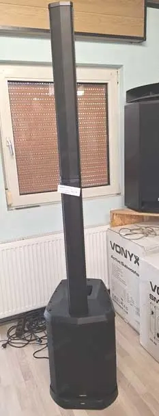  Aktiv 1800WATT Column Säulen Speaker Set mit TWS  Stereo Pairing Bild 2