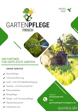 Gartenpflege  Gartenservice  Heckenschnitt und sonstige Arbeiten