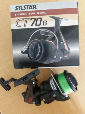 SILSTAR CT 70 B Graphite Angelrolle