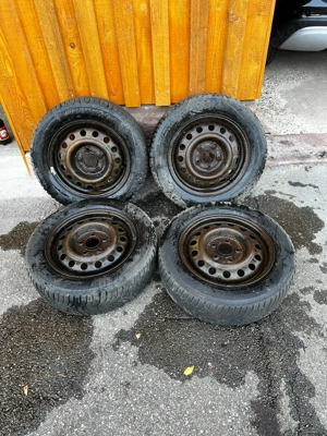 Hankook Winterreifen auf Stahl Felgen 