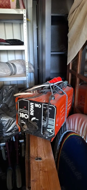 Trennschleifer, Schweißgerät, Bohrhammer, Generator