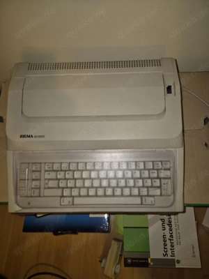 Elektrische Schreibmaschine SIGMA SM8200i, funktio