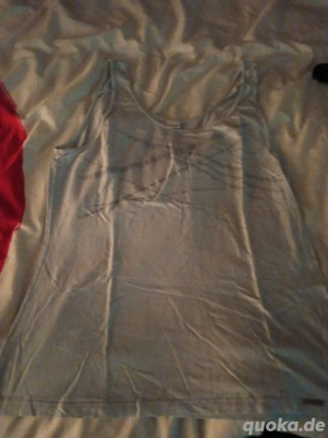 Damen T-Shirt hellblau mit Muster gr m 